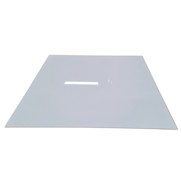Akrylplate Plexi: 3:0x500x500 mm - Hvit