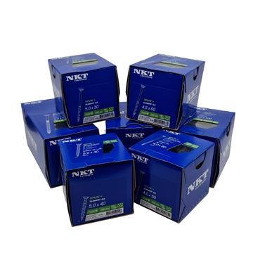 Skruvsortiment med store skruer