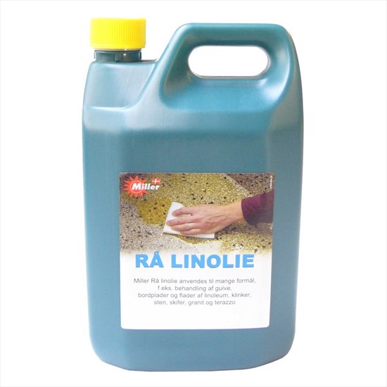 Linolje: rå - 5:0 Liter