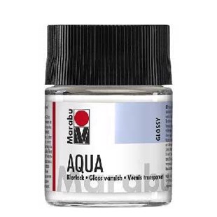 Aqua Lakk 50 ml - Klar