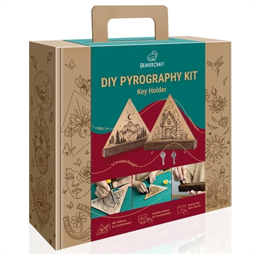 Trebrenningssett – Nøkkelbrett