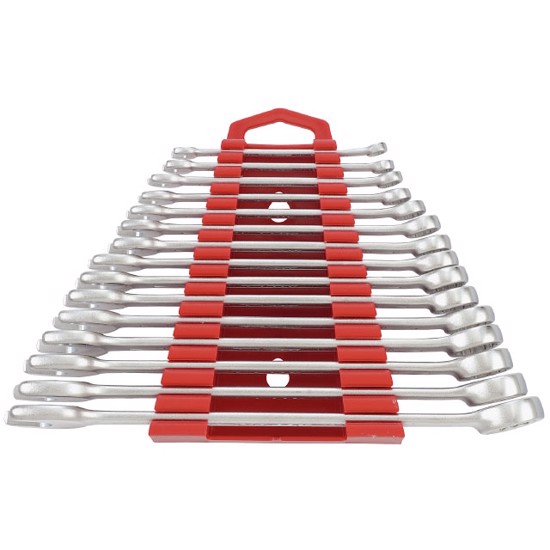 Ringgaffelnøkkelsett 15 deler - TengTools