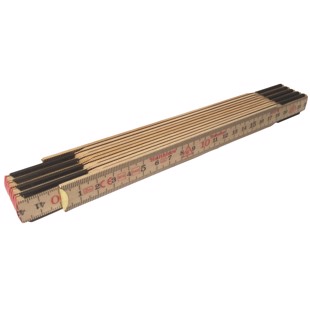 Tommestokk tre Hultafors - 1 meter