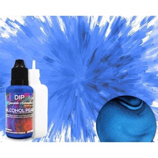 Epoxy farge 25 ml Pearl - Carbon Blue