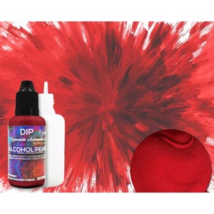 Epoxy farge 25 ml Pearl - Carbon Red