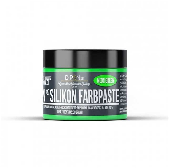 Silikonfarge Grønn - 30 gram