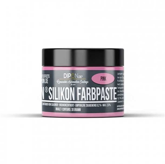 Silikonfarge Rosa - 30 gram