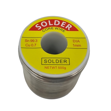 Blyfri loddetinn - 500 gr.