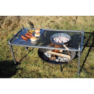 Grillrist med ben - 50x100 cm