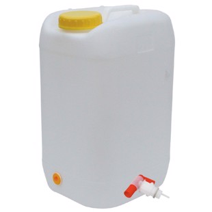 Vanndunk 25 liter med tappekran