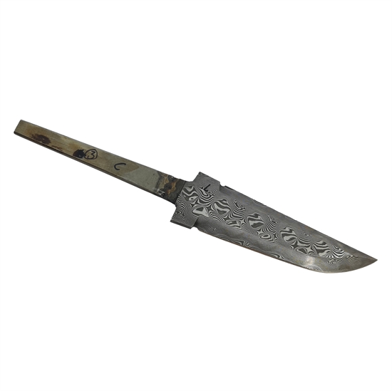 Knivblad Damaceret Lisby - 100 mm
