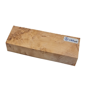 Knivskaft - Stabilisert Masurbjørk