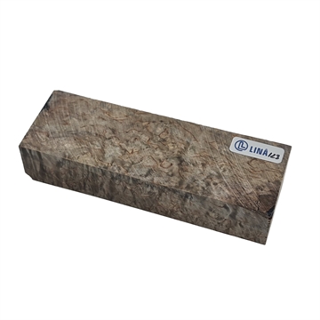 Knivskaft - Stabilisert Masurbjørk