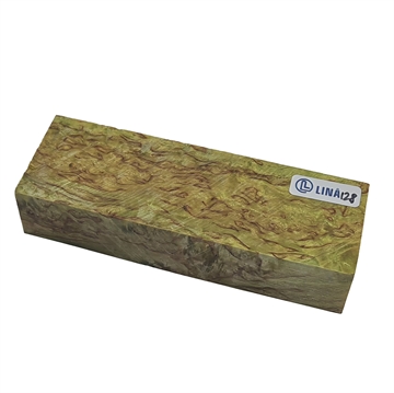 Knivskaft - Stabilisert Masurbjørk