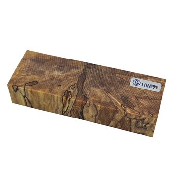 Knivskaft - Stabilisert Anløpt Bøk X-Cut