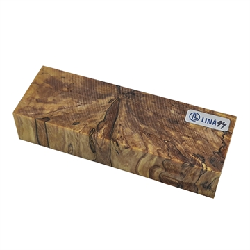 Knivskaft - Stabilisert Anløpt Bøk X-Cut