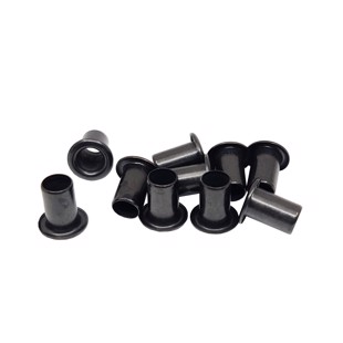 Eyelet 9:0x6:4 mm 10 stk - Sort