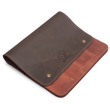 Lærverktøyveske for 4 kniver Beaver Craft