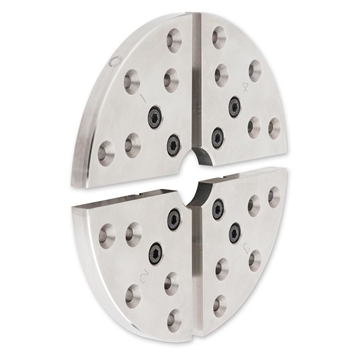 Bakkesett Axminster Button-bakker - 150 mm