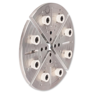 Bakkesett Axminster Button-bakker - 250 mm