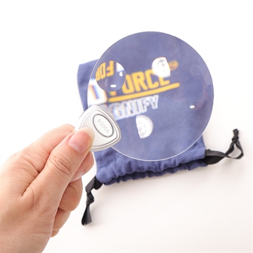 GloForce forstørrelsesglass rund