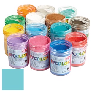 Emaljepulver 25 ml - Lys turkis