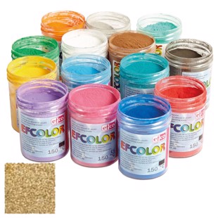 Emaljepulver Glitter 25 ml  Gull