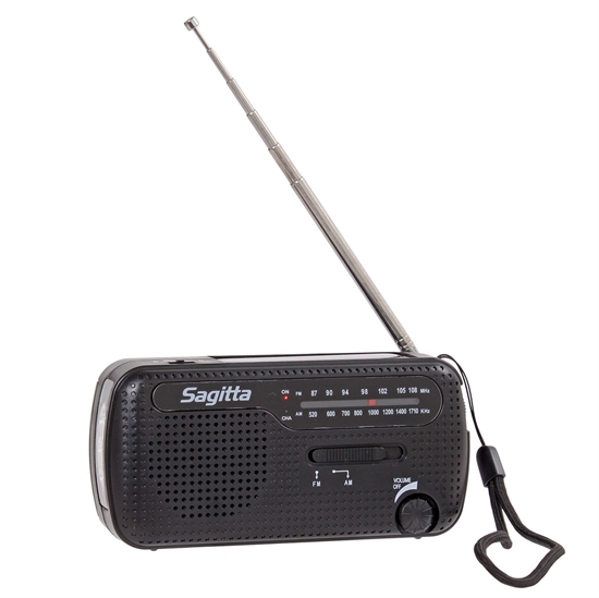 Radio og lommelykt