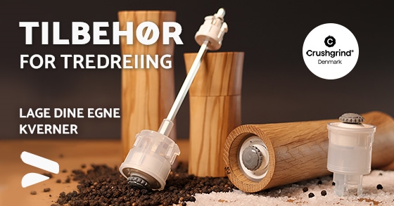 CrushGrind salt- og pepperkverner
