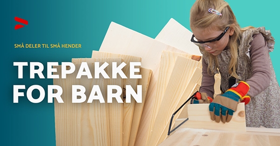 Trepakke for barn