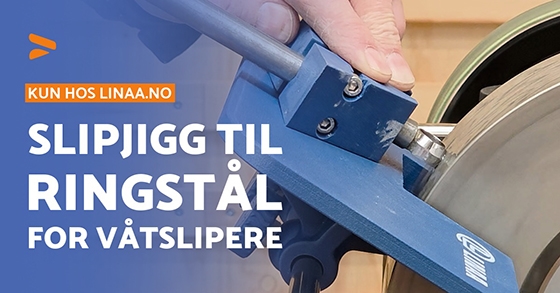 Slipjigg til ringstål
